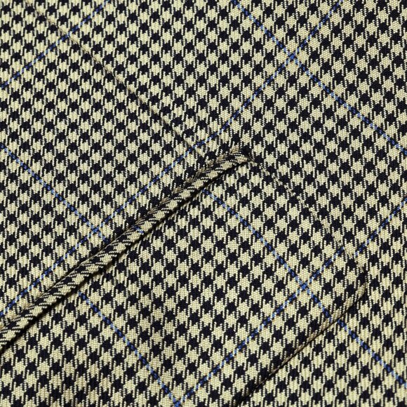 Daniel Hechter (West Germany) 80s, Cashmere-Silk, Windowpane Overcheck - Picture 8 of 9